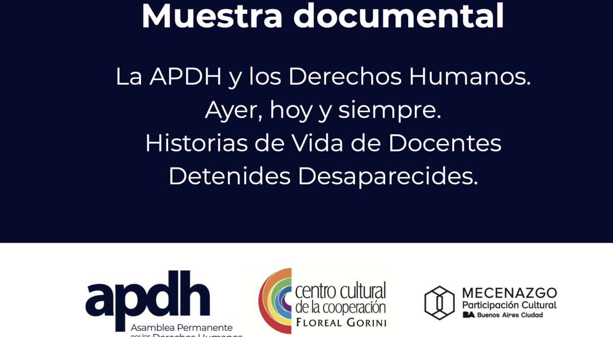 Muestra documental y logos